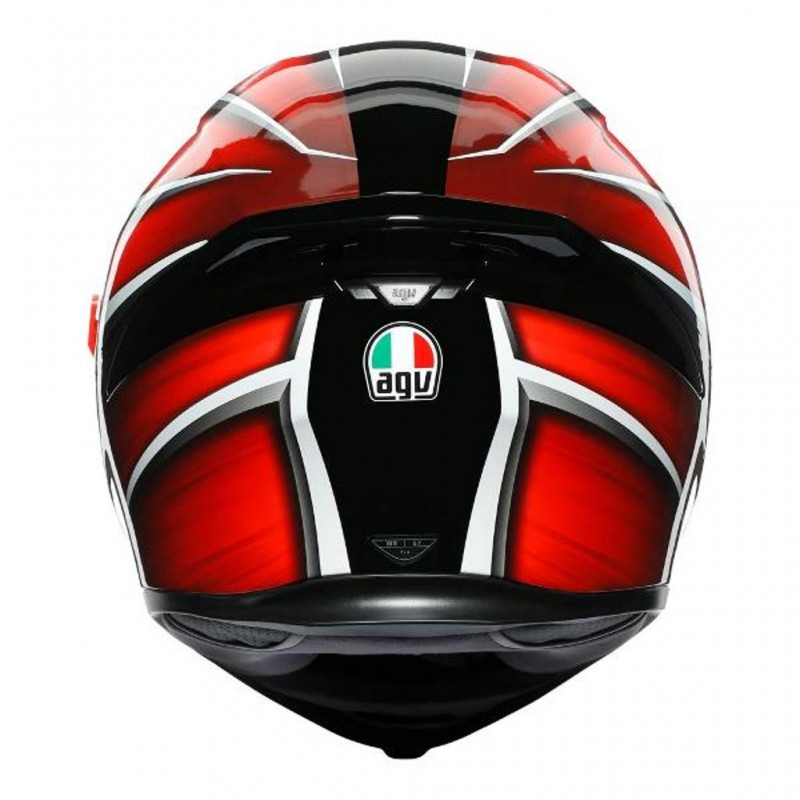 AGV K-5 S Tempest Black/Red