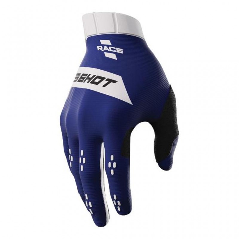 Shot Gloves Race Blue