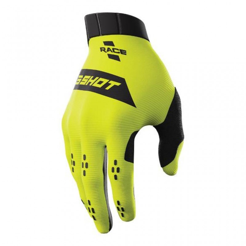 Shot Gloves Race Neon Yellow