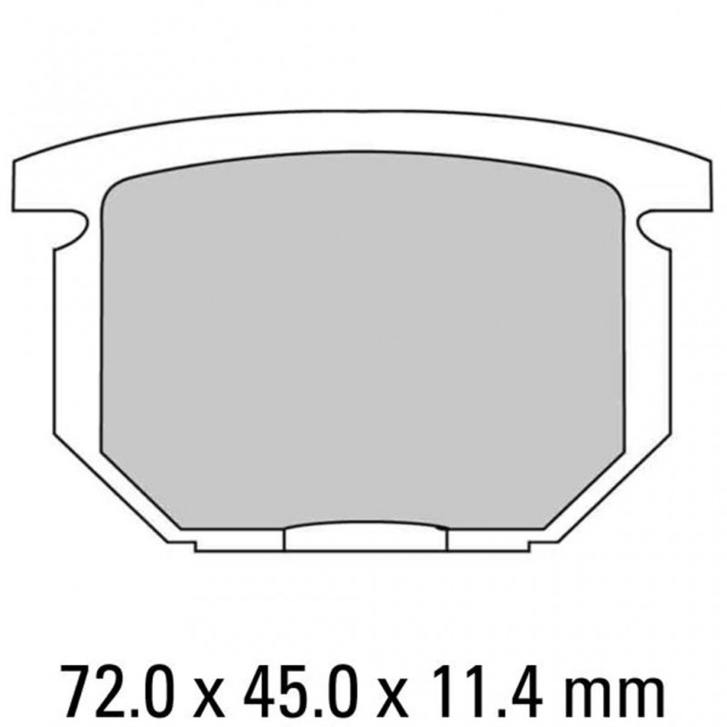 FERODO Brake Disc Pad Set FDB217P
