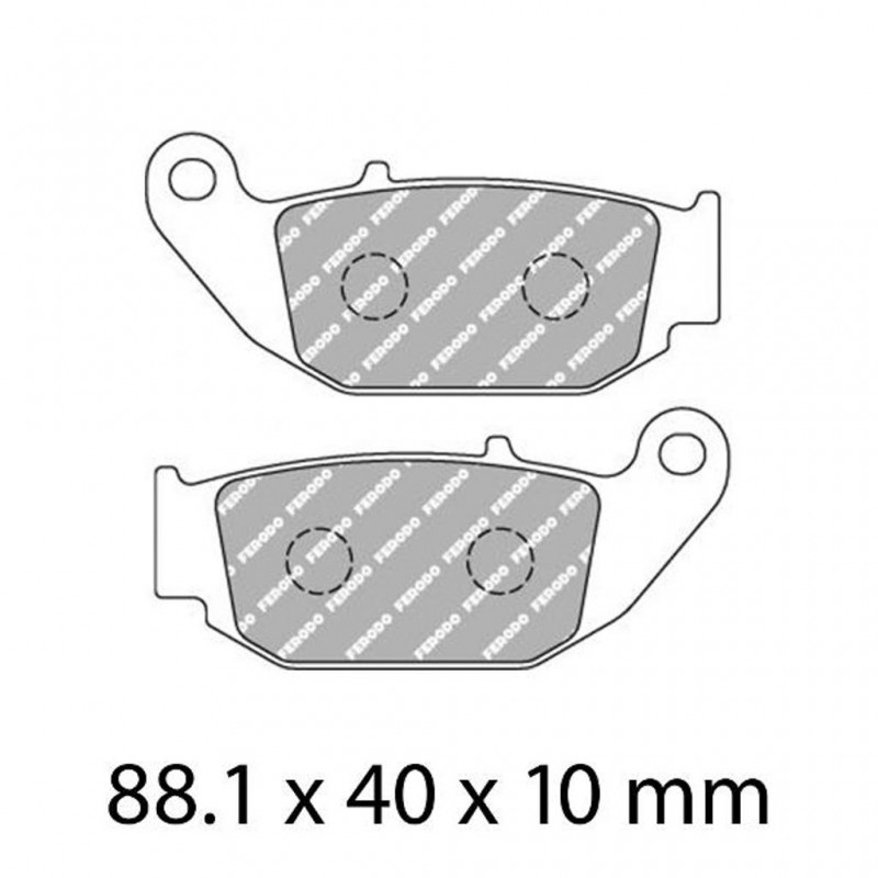 FERODO Brake Disc Pad Set FDB2275EF