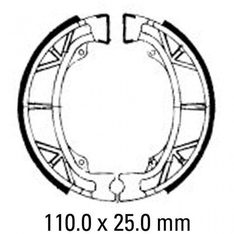 FERODO ECO Brake Shoe Set FSB704EF