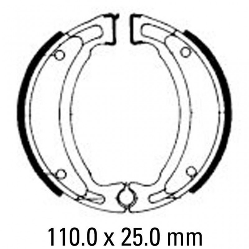 FERODO ECO Brake Shoe Set FSB731EF