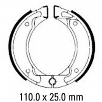 FERODO ECO Brake Shoe Set FSB738EF