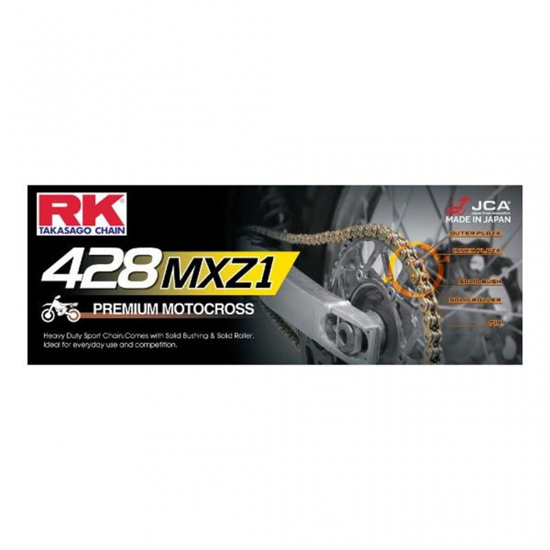 RK 428MXZ x 136L MX Race Chain