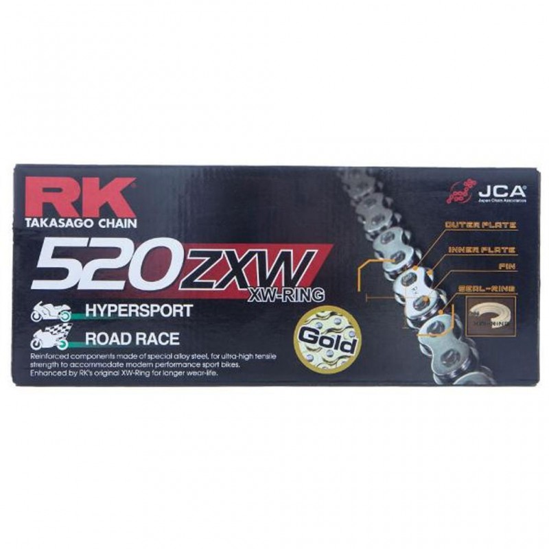 RK 520ZXW x 120L XW Ring Chain Gold RL