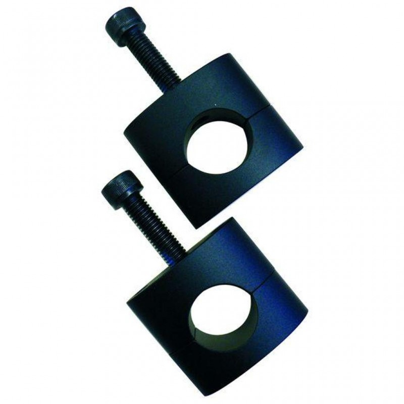 Handlebar Clamp Kit 28.6mm Black UniversaI*