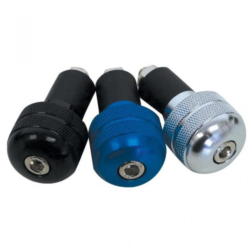Handlebar Ends Alloy Silver