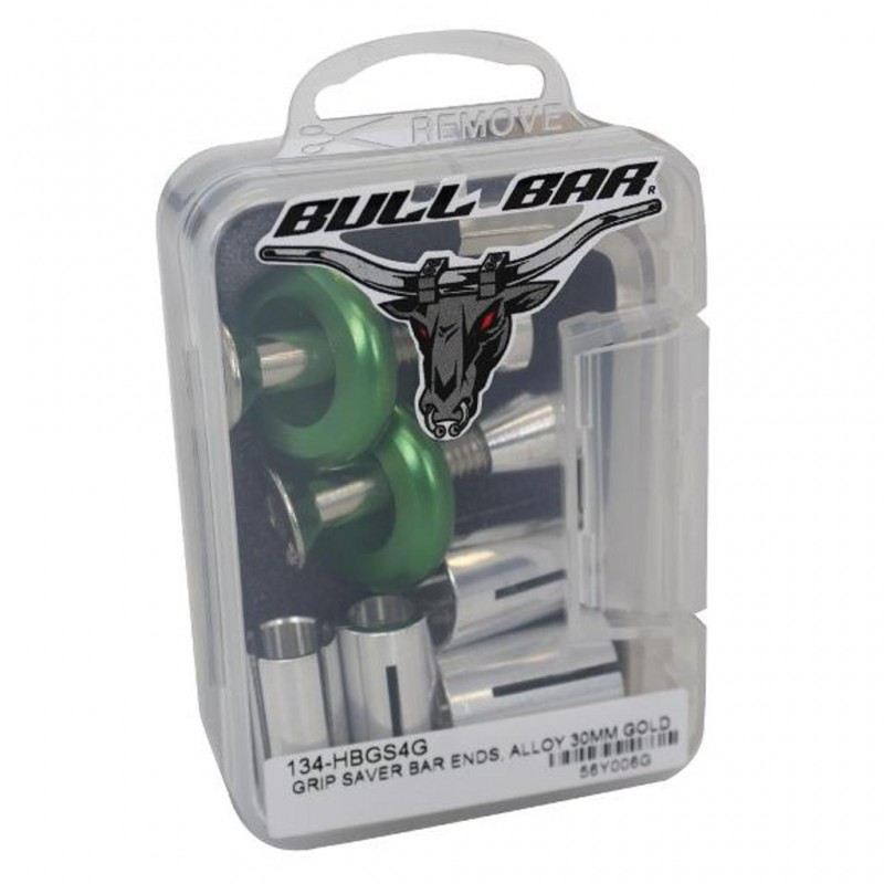 Handlebar Ends Alloy 30mm Green