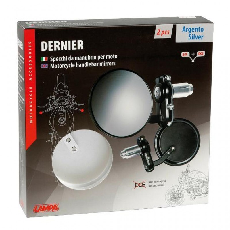 LAMPA Bar End Mirror Set DERNIER Alum
