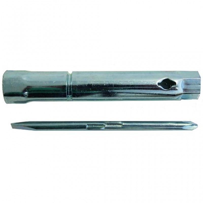 Plug Spanner 10mm(C) W/Hex & Scrwdrivr