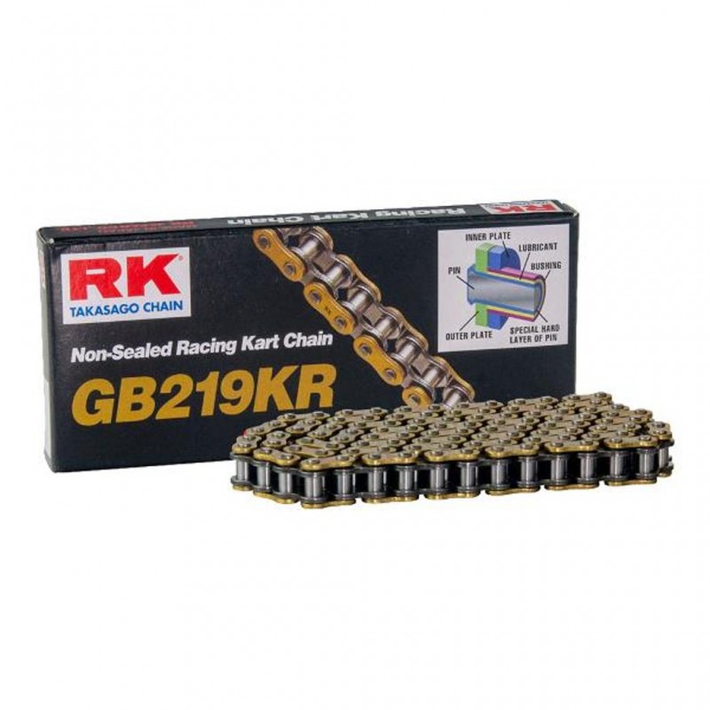 RK Kart Chain GB219KR 108L Gold