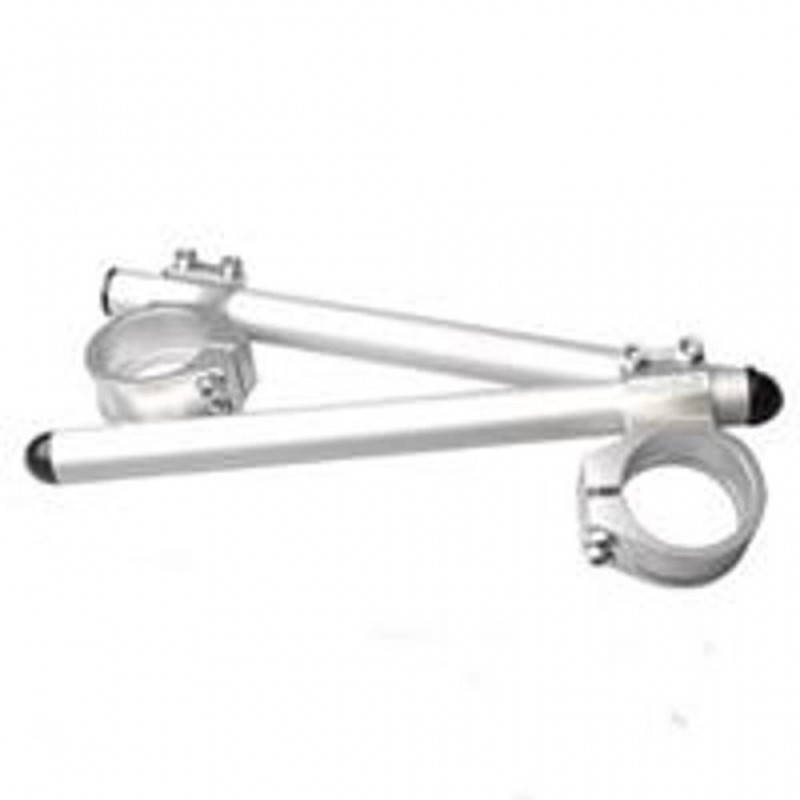 VORTEX 50mm Clip On Pair Sliver