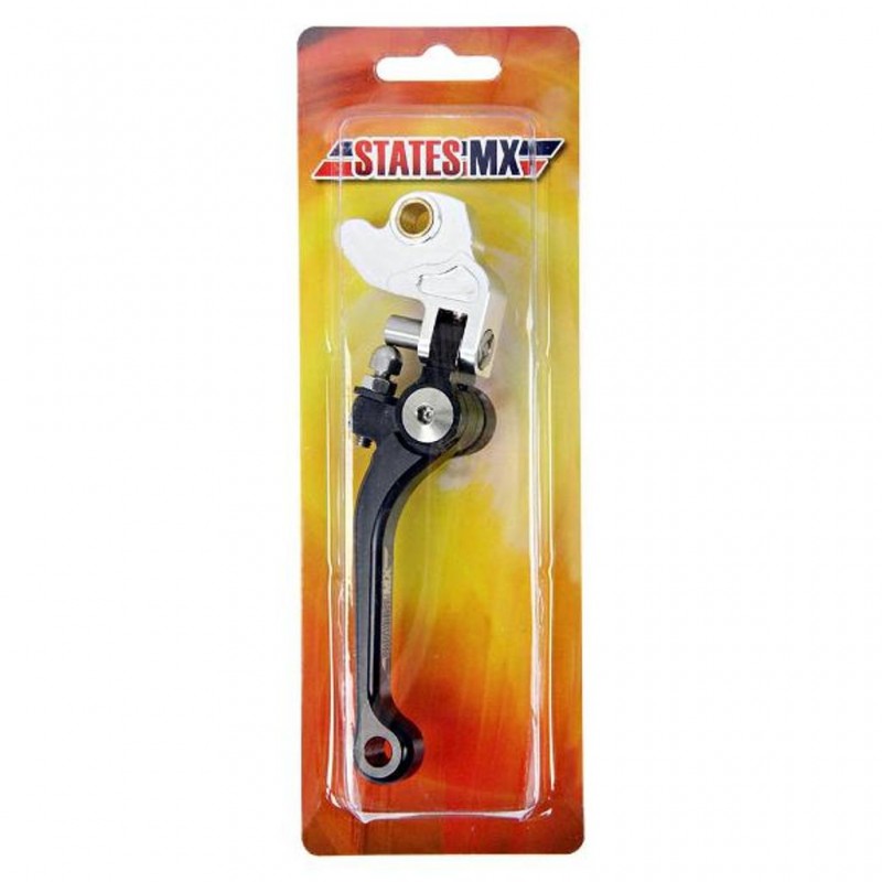 Brake Lever Fold/Flex Yam/Suz/Kaw Black