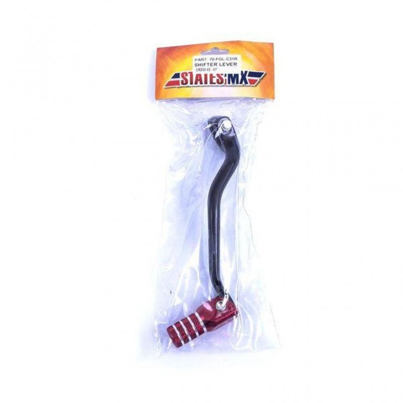 STATES MX Gear Lever Red HONDA