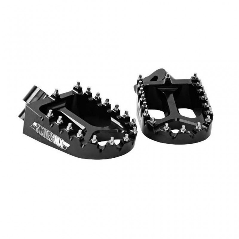 STATES MX Footpegs YAMAHA Black