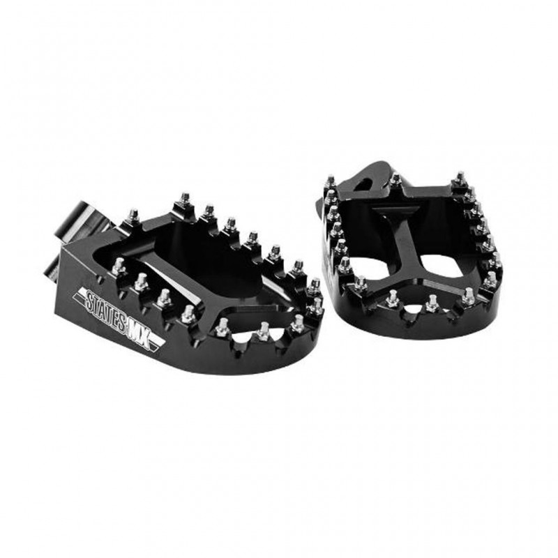 STATES MX Footpegs HONDA Black