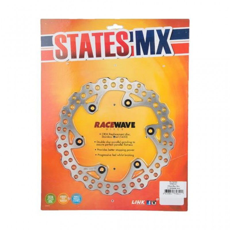 STATES MX Race Wave Disc YAMAHA Rear*