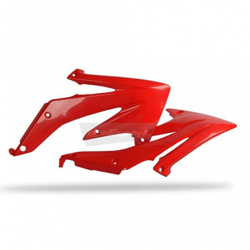 Radiator Scoops HON CRF450R 05-08 Red^