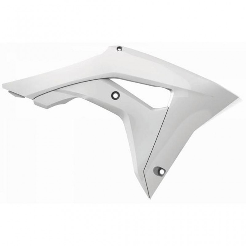 Radiator Scoops HON CRF250R/450R White^