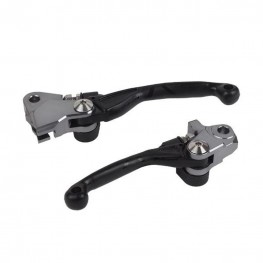 Folding Lever Set HON CRF250R/450 Black