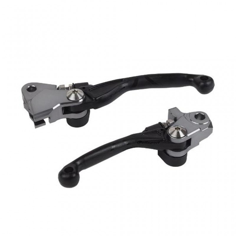 Folding Lever Set HON CRF450R 21-22 Black^
