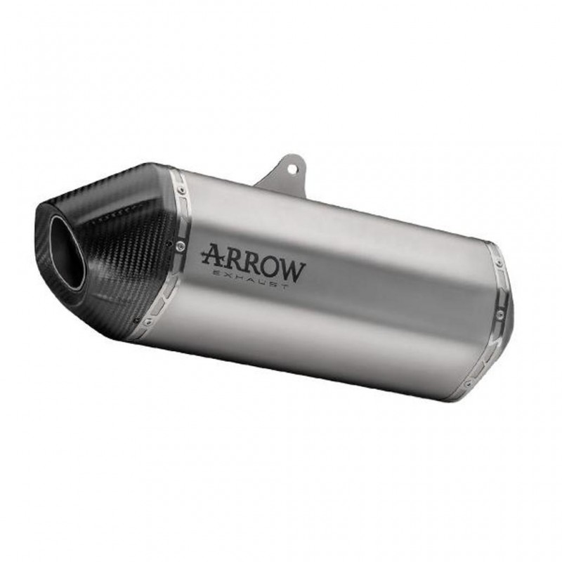 ARROW KTM Silencer Sonora Ti Matte Silver with CF End Cap
