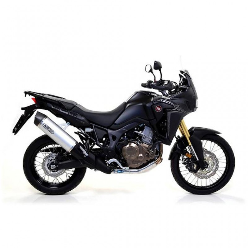 ARROW HON Silencer Maxi Race-Tech Aluminium with CF End Cap