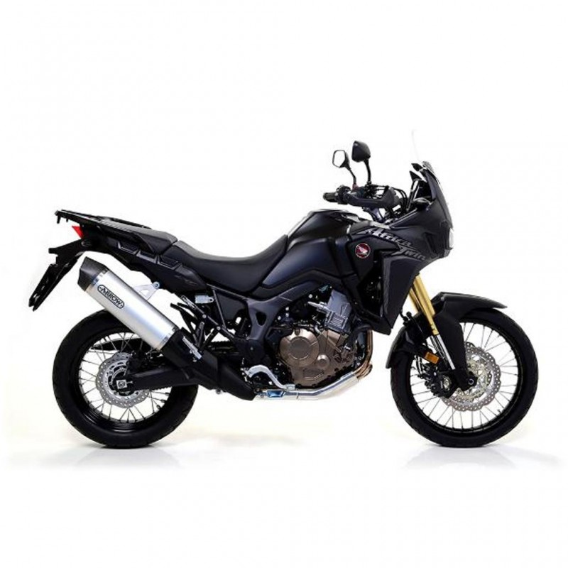 ARROW HON Silencer Maxi Race-Tech Aluminium with CF End Cap