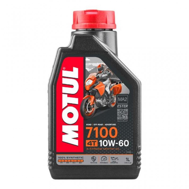 MOTUL 7100 4T Ester 100% Synth 10W60 1L