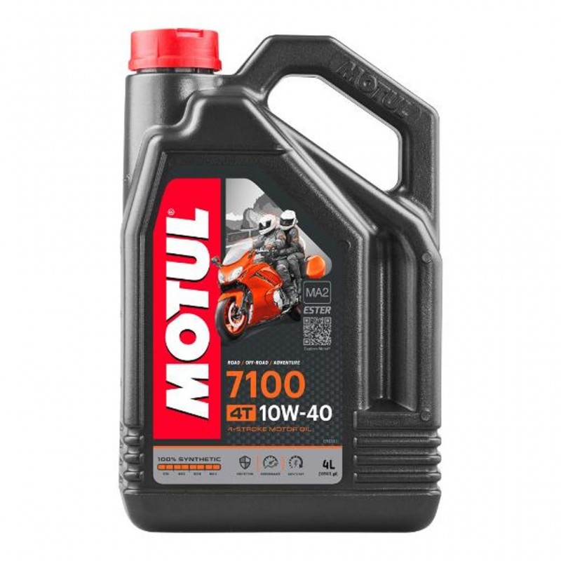MOTUL 7100 4T Ester 100% Synth 10W40 4L
