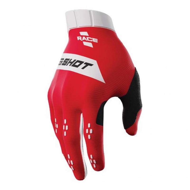 Shot Gloves Race Red