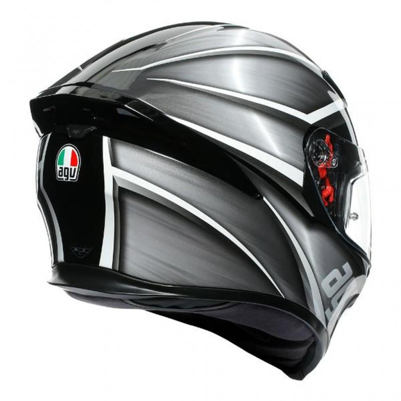 AGV K-5 S Tempest Black/Silver