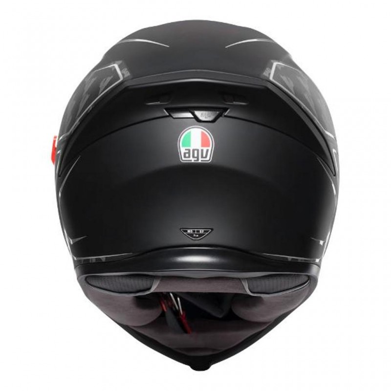 AGV K-5 S Tornado Matt Black/Silver