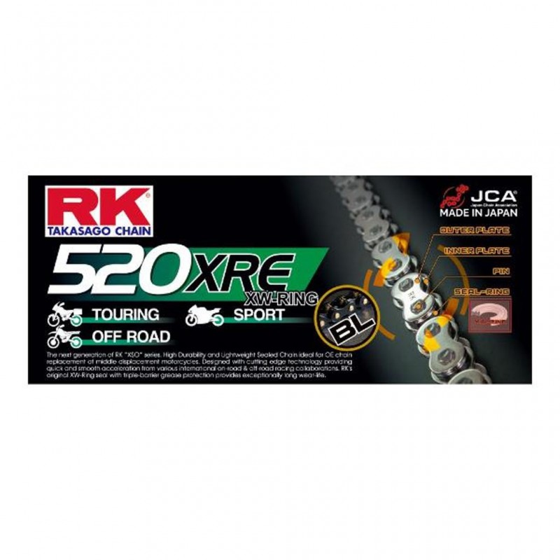 RK 520XRE x 120L XW Chain Black