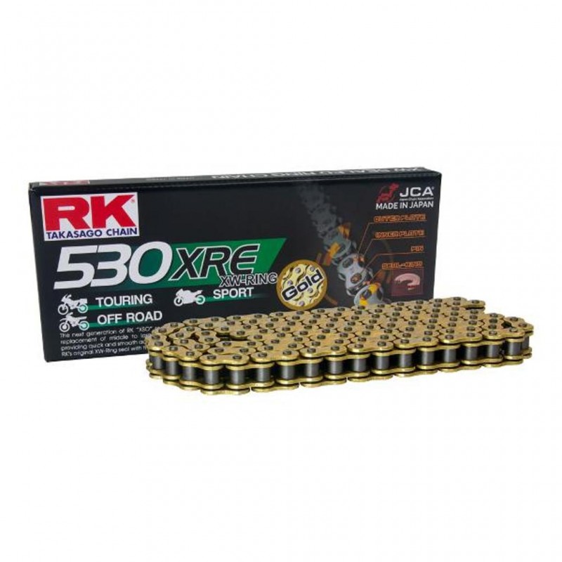 RK 530XRE x 114L XW Chain Gold