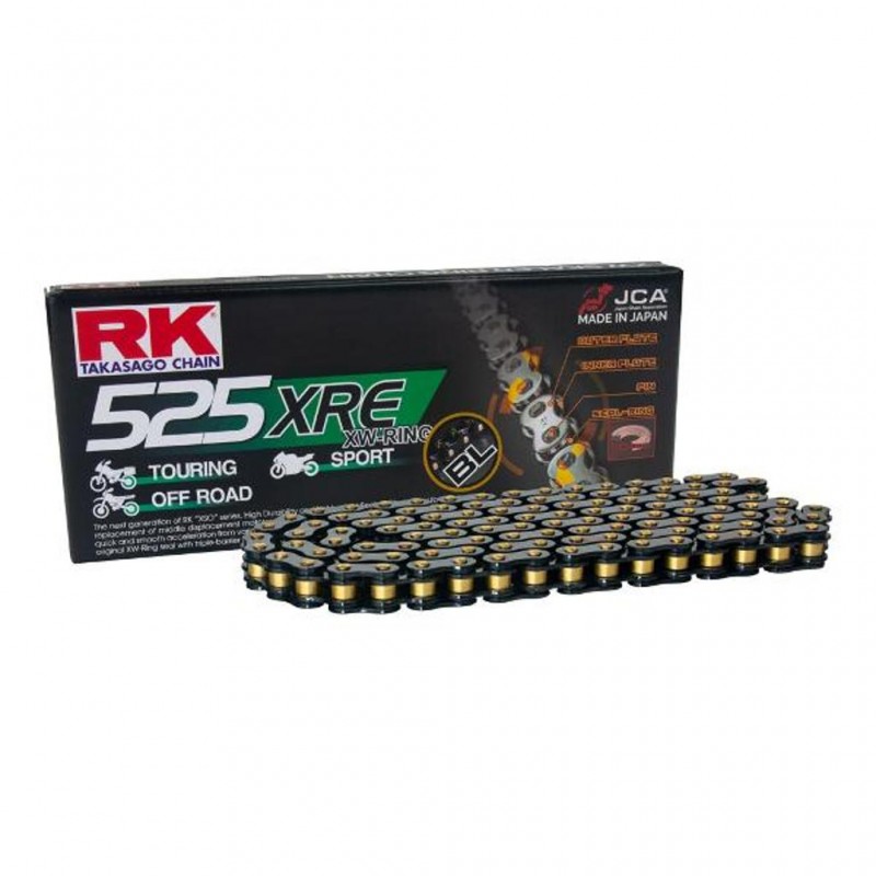 RK 525XRE x 120L XW Chain Black