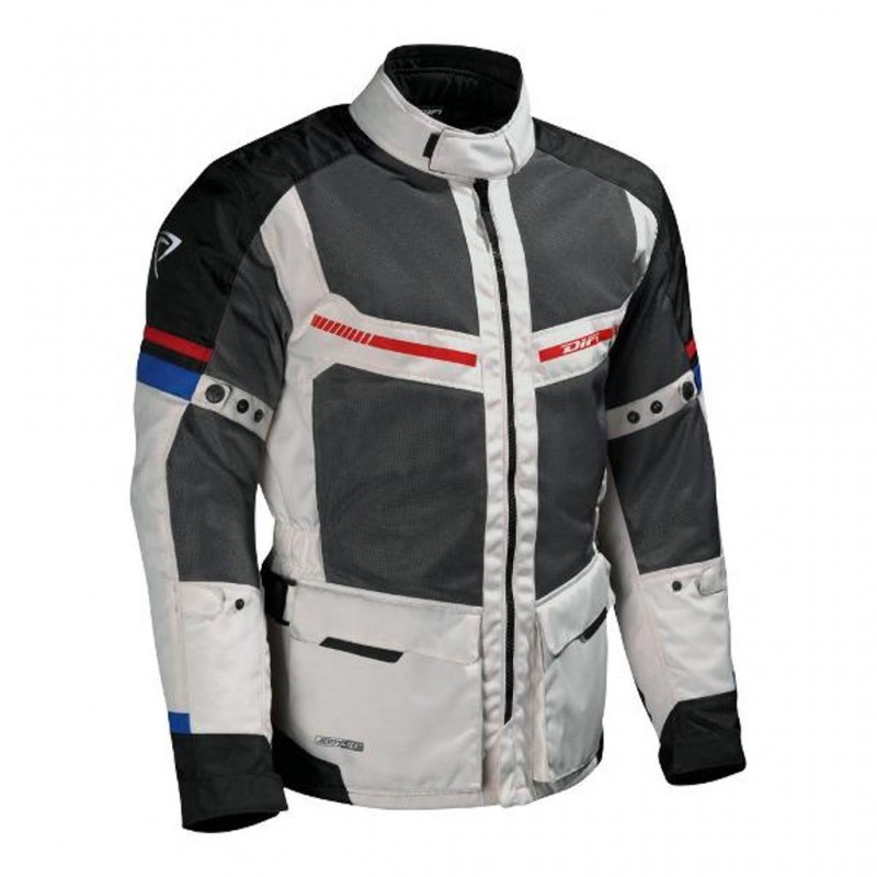 Difi Jacket Corsica Aerotex Black/Grey/Red/Blue