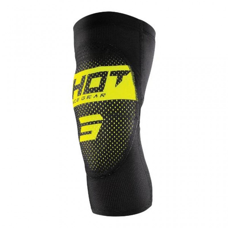 SHOT Kids Knee Guards Airlight Neon Yellow S/M