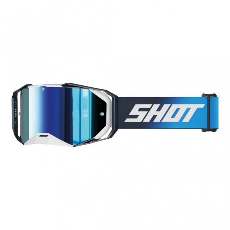 SHOT Goggles Lite Solid Blue Glossy