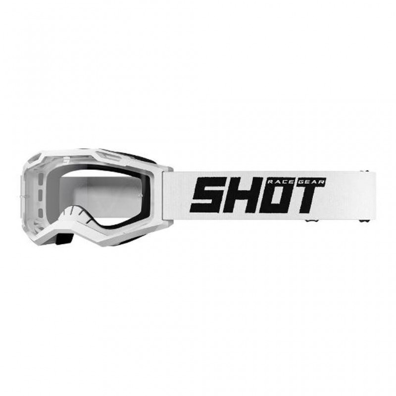 SHOT Kids Goggles Rocket 2.0 Solid Glossy White