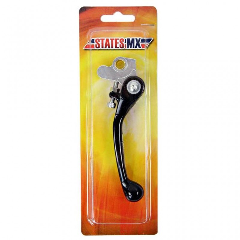 Brake Lever Std Flex HONDA/SUZUKI Black