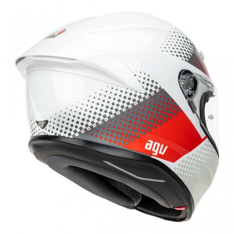 AGV K6 S SMU Fison White/Red/Grey