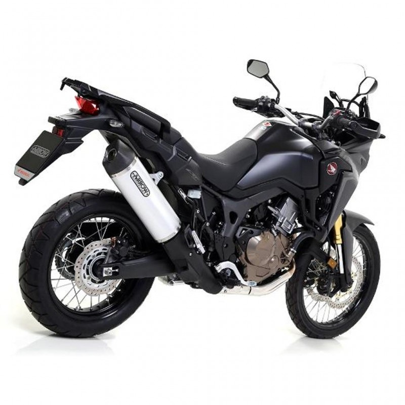 ARROW HON Silencer Maxi Race-Tech Aluminium with CF End Cap