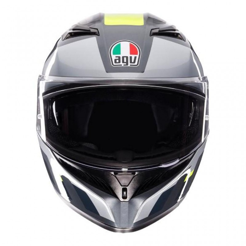 AGV K3 Shade Grey/Yellow Fluro