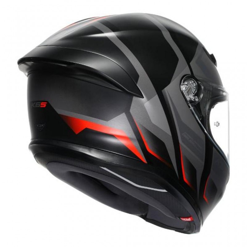 AGV K6 S Karve Black/Grey/Red