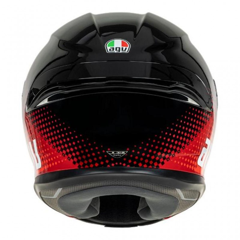 AGV K6 S SMU Fision Black/Red