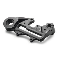 Cnc Rear Brake Caliper Support Black