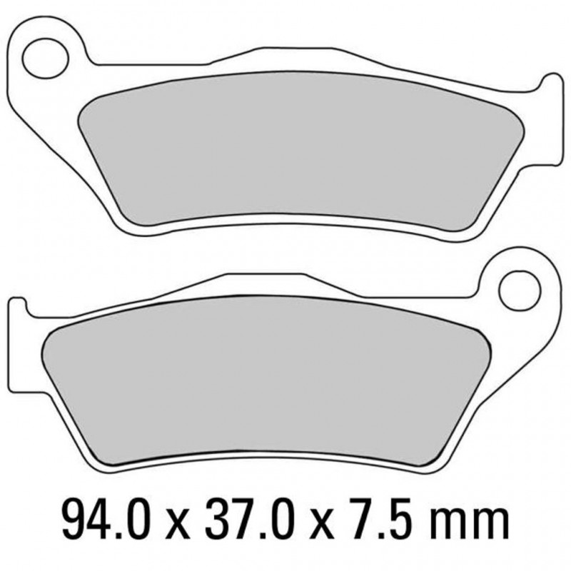 FERODO Brake Disc Pad Set FDB2018EF