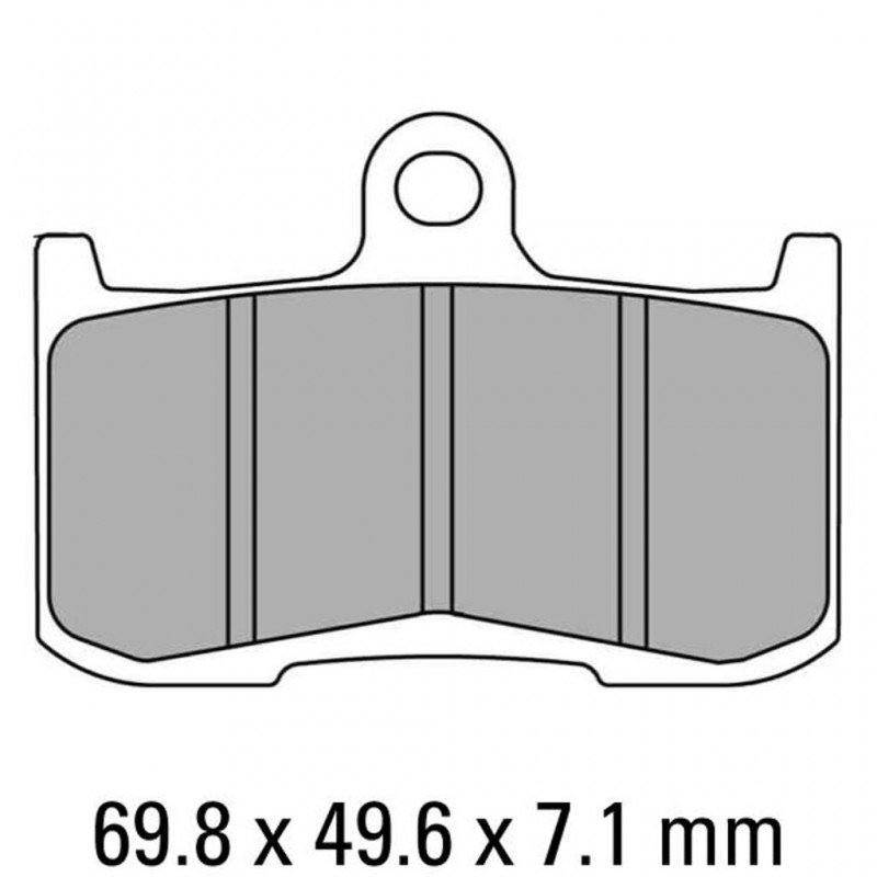 FERODO Brake Disc Pad Set FDB2158ST